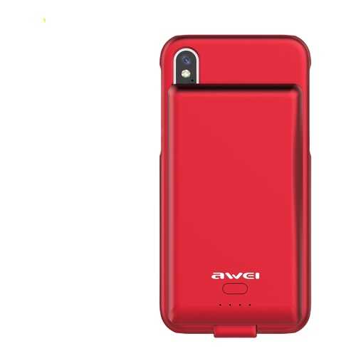Чехол-аккумулятор Awei B2 для iPhone X 4000 мА/ч Red в МТС