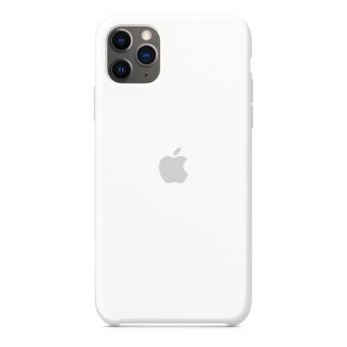 Чехол Apple для iPhone 11 Pro Max Silicone Case - White в МТС