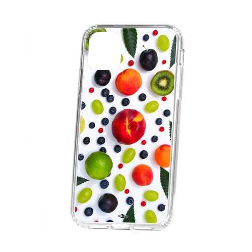 Чехол Apple iPhone 11 Kruche Print Fruits в МТС