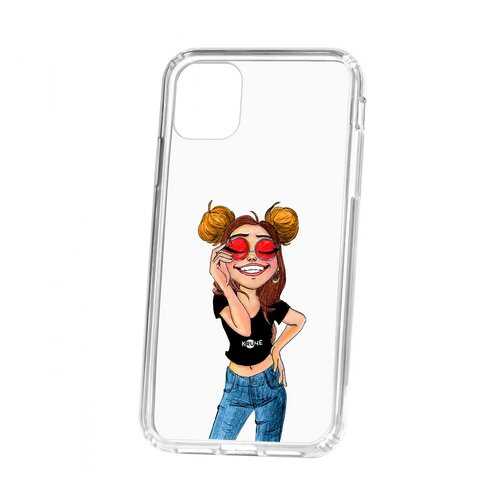 Чехол Apple iPhone 11 Kruche Print Smiling в МТС
