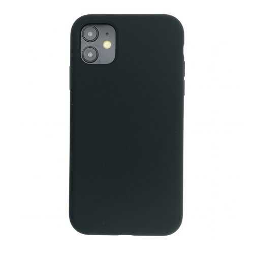 Чехол Apple iPhone 11 Kruche Silicone Black в МТС