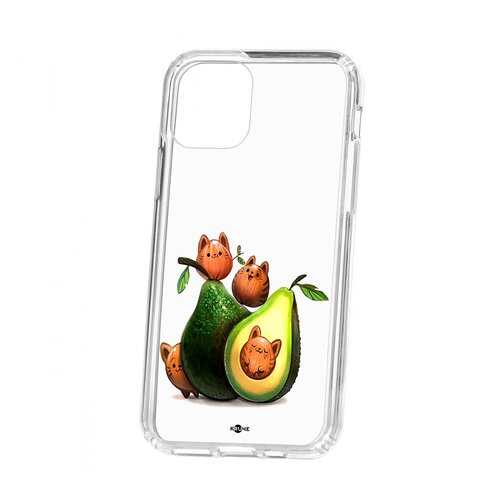 Чехол Apple iPhone 11 Pro Kruche Print Авокотики в МТС