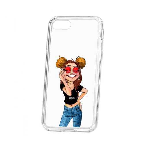 Чехол Apple iPhone 7 Kruche Print Smiling в МТС