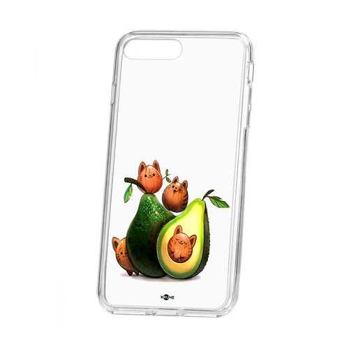 Чехол Apple iPhone 7 Plus Kruche Print Авокотики в МТС