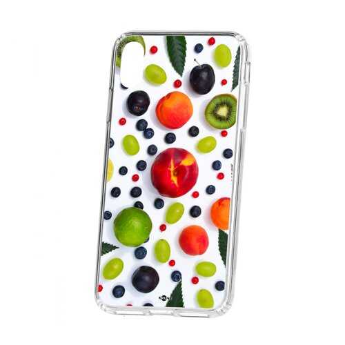 Чехол Apple iPhone XS Max Kruche Print Fruits в МТС