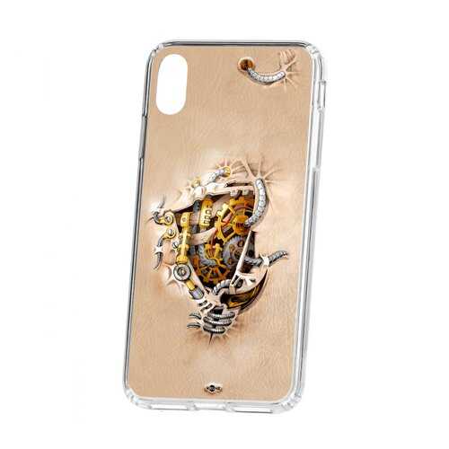 Чехол Apple iPhone XS Max Kruche Print Механизм в МТС