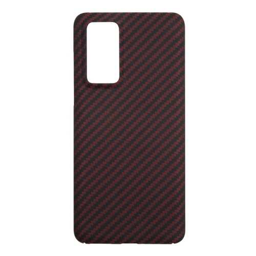 Чехол Barn&Hollis Carbon для Huawei P40 Matte Red в МТС