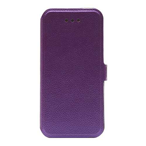 Чехол Book Type UltraSlim для Apple iPhone 5 / 5S / SE фиолетовый в МТС