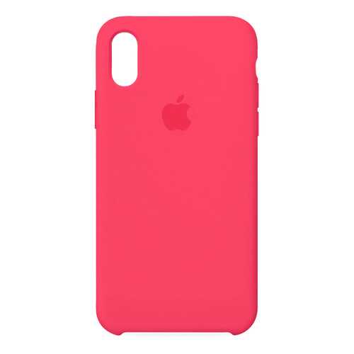Чехол Case-House для iPhone X/XS, Малиновый в МТС