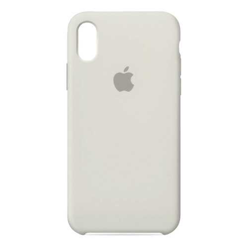 Чехол Case-House для iPhone X/XS, Светло-серый в МТС