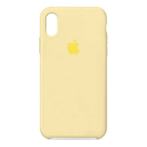 Чехол Case-House для iPhone XR, Лимонный крем в МТС