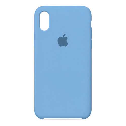 Чехол Case-House для iPhone XS Max, Васильковый в МТС