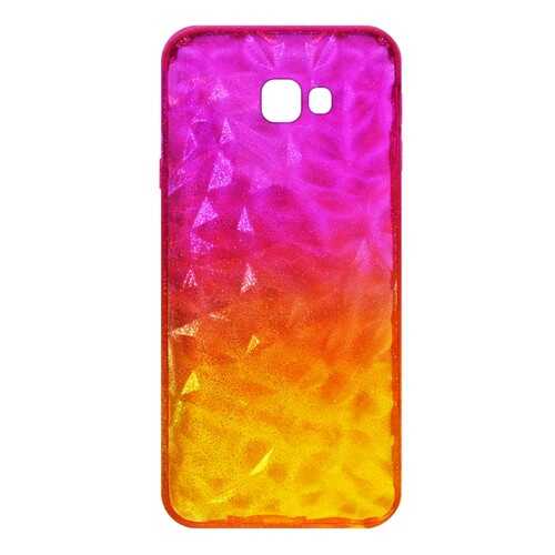 Чехол Crystal Krutoff для Samsung Galaxy J4+ (SM-J415) Yellow/Pink в МТС