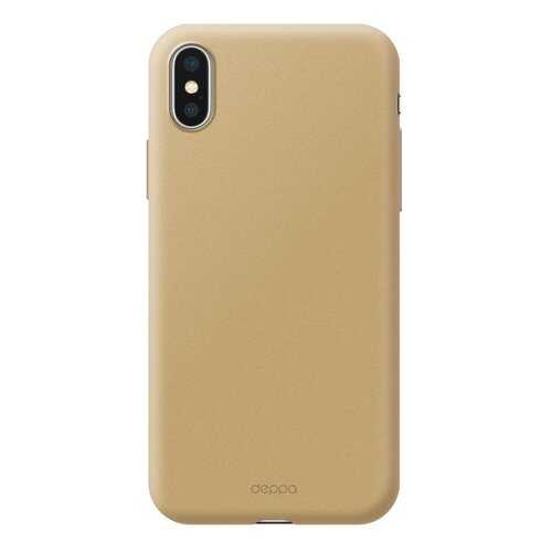 Чехол Deppa Air Case для Apple iPhone XS Max Gold в МТС