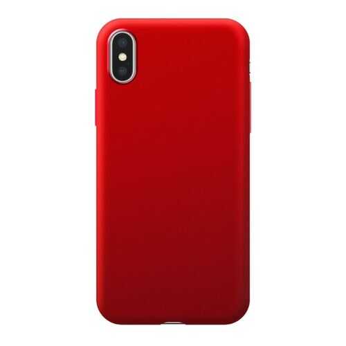 Чехол Deppa Case Silk для Apple iPhone XS Max Red в МТС