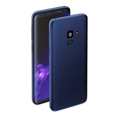 Чехол Deppa Case Silk для Samsung Galaxy S9 Metallic Blue в МТС