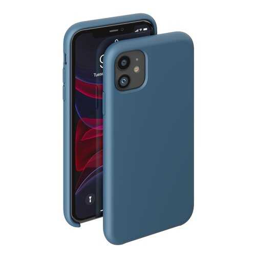 Чехол Deppa Liquid Silicone Case для Apple iPhone 11 (Blue) в МТС