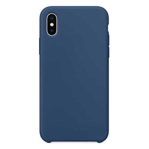 Чехол для Apple iPhone X/XS Dark Blue в МТС