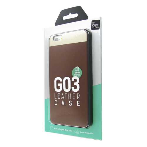 Чехол Dotfes G03 Aluminium Alloy Nappa leather Case для iPhone 6 Plus/6s Plus (brown) в МТС