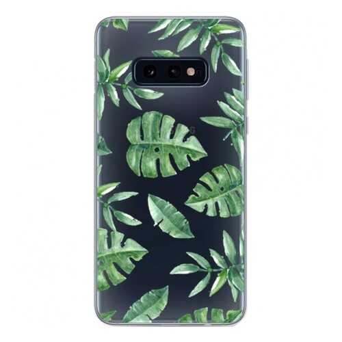 Чехол Epik PrintCase для Samsung Galaxy S10e (Пальмовые листья) в МТС
