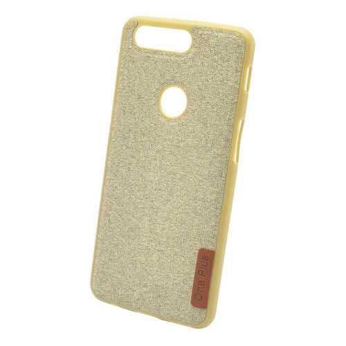 Чехол Fiber Logo для OnePlus 5T Gold в МТС