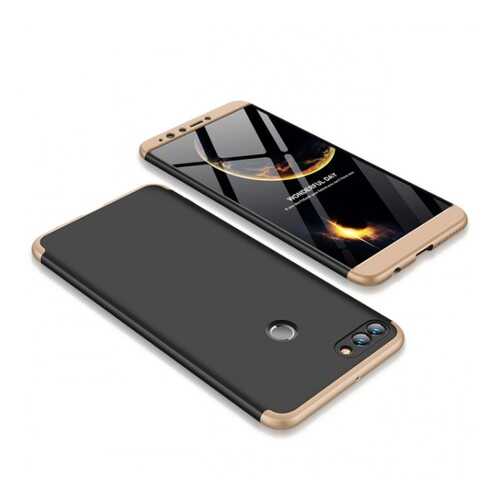 Чехол GKK LikGus для Huawei Y9 (2018)/Enjoy 8 Plus Black/Gold в МТС