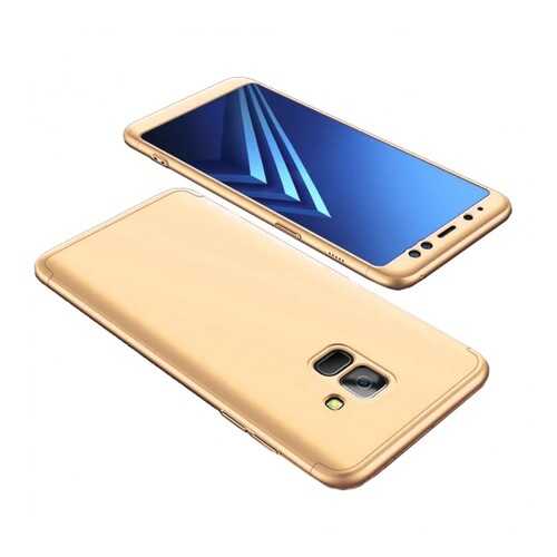 Чехол GKK LikGus для Samsung A530 Galaxy A8 (2018) Gold в МТС