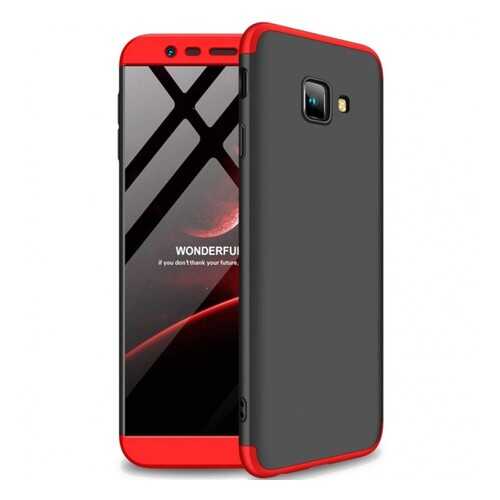 Чехол GKK LikGus для Samsung Galaxy J4+ (2018) Black/Red в МТС