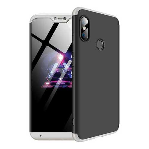 Чехол GKK LikGus для Xiaomi Mi A2 Lite/Xiaomi Redmi 6 Pro Black/Silver в МТС