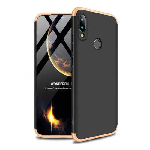 Чехол GKK LikGus для Xiaomi Redmi Note 7/Note 7 Pro/Note 7s Black/Gold в МТС