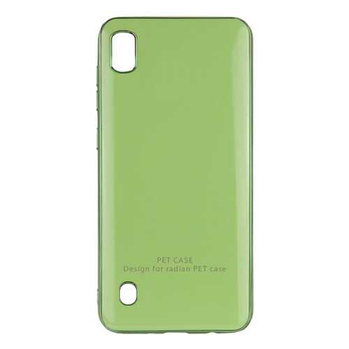 Чехол GLOSSY LOGO для Samsung Galaxy A10 (A105F) Green в МТС