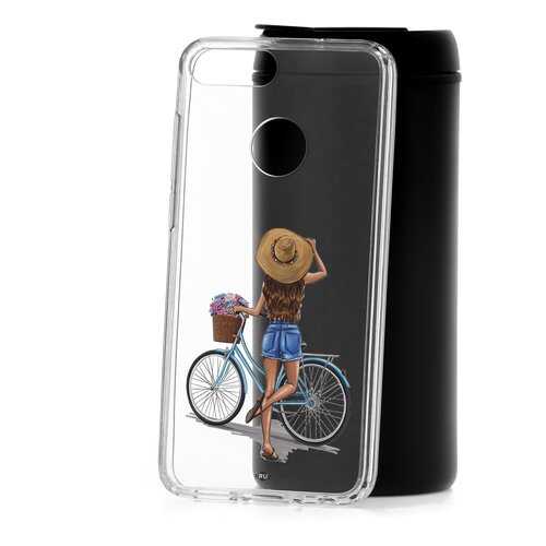 Чехол Huawei Honor 9 Lite Kruche Print Велосипедная прогулка в МТС