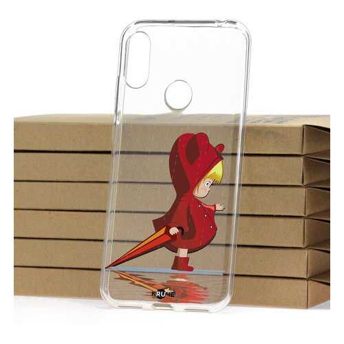 Чехол Huawei Y6 2019 Kruche Print Девочка с зонтом в МТС