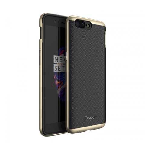 Чехол iPaky +PC для OnePlus 5 Black/Gold в МТС