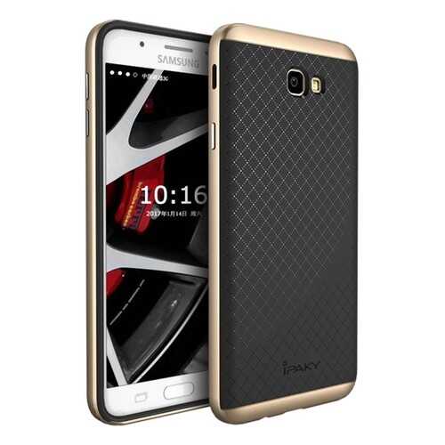 Чехол iPaky +PC для Samsung G610F Galaxy J7 Prime (2016) Black/Gold в МТС