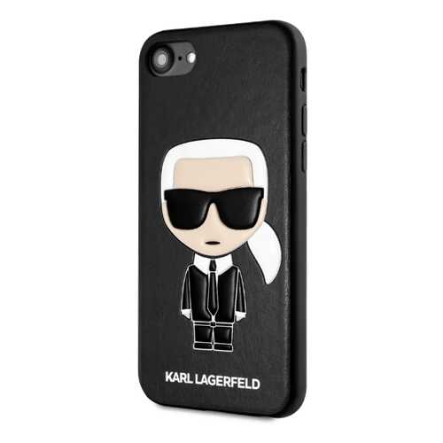 Чехол Karl Lagerfeld PU Leather Iconik (KLHCI8IKPUBK) для iPhone 7/8/SE 2020 (Black) в МТС