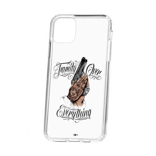 Чехол Kruche Apple iPhone 11 Pro Max Print Семья превыше в МТС