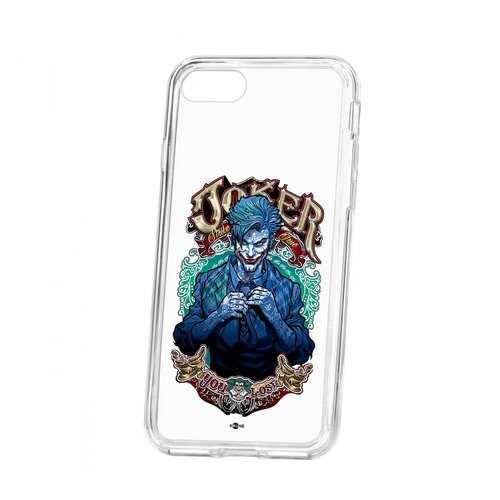 Чехол Kruche Apple iPhone 7 Print Джокер в МТС