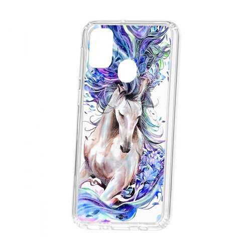 Чехол Kruche для Samsung Galaxy M30S Print Грация в МТС