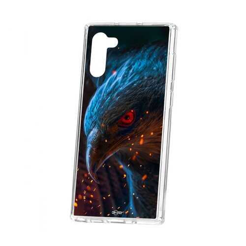 Чехол Kruche для Samsung Galaxy Note 10 Print Орел в МТС