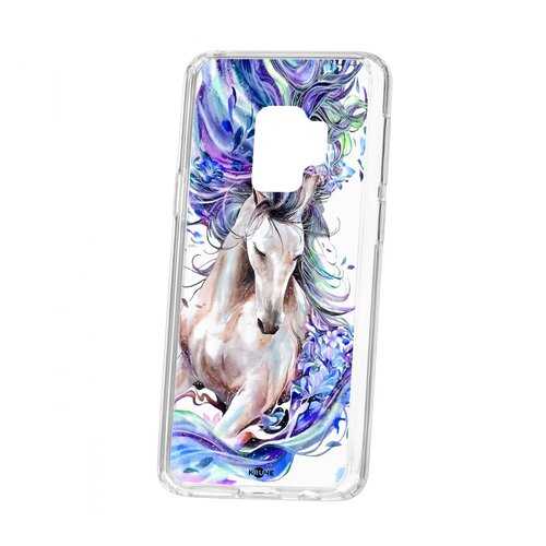 Чехол Kruche для Samsung Galaxy S9 Print Грация в МТС
