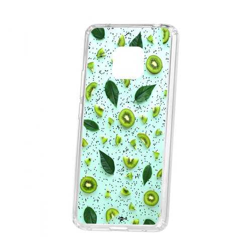 Чехол Kruche Huawei Mate 20 Pro Print Киви в МТС