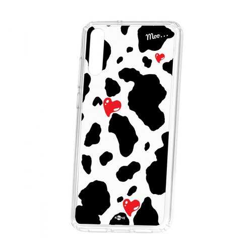 Чехол Kruche Huawei P20 Print Корова в МТС