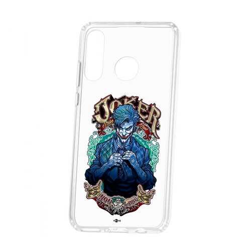 Чехол Kruche Huawei P30 Lite Print Джокер в МТС