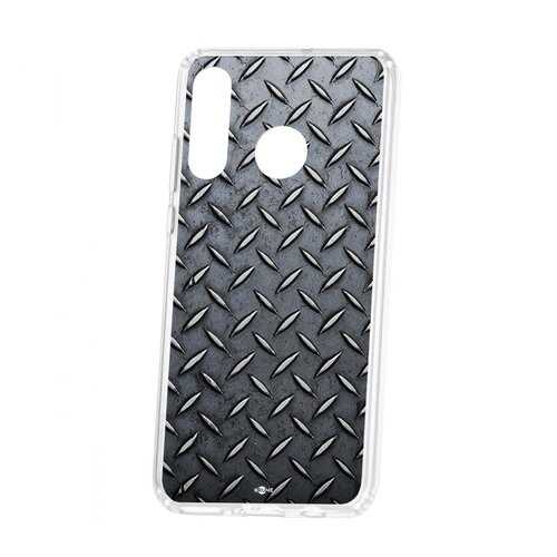 Чехол Kruche Huawei P30 Lite Print Сталь в МТС