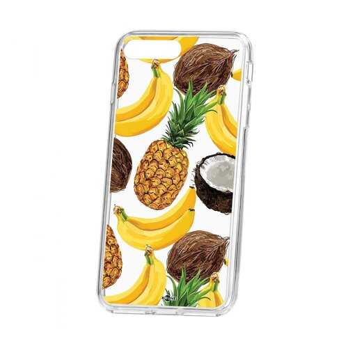 Чехол Kruche iP 7 Plus Print Тропический микс в МТС