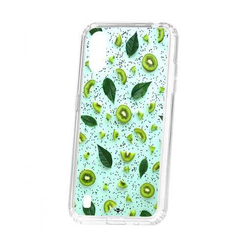 Чехол Kruche Samsung Galaxy A01/A015 Print Киви в МТС