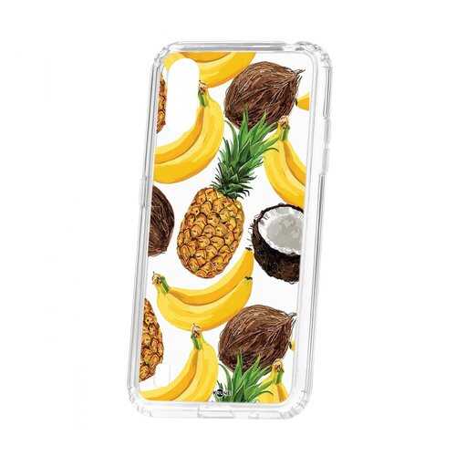 Чехол Kruche Samsung Galaxy A01/A015 Print Тропический микс в МТС