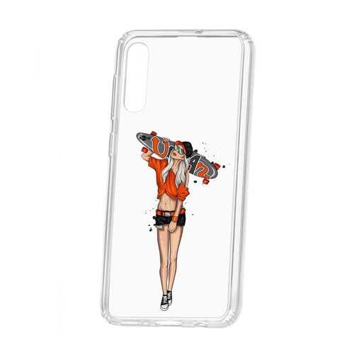 Чехол Kruche Samsung Galaxy A50 2019 Print Лонгборд в МТС