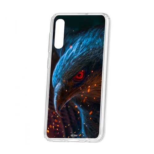 Чехол Kruche Samsung Galaxy A50 2019 Print Орел в МТС